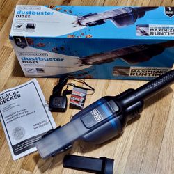 Black & Decker Cordless Handheld Vacuum Cars Home Cleaning Lightweight Portable  (NEW) 