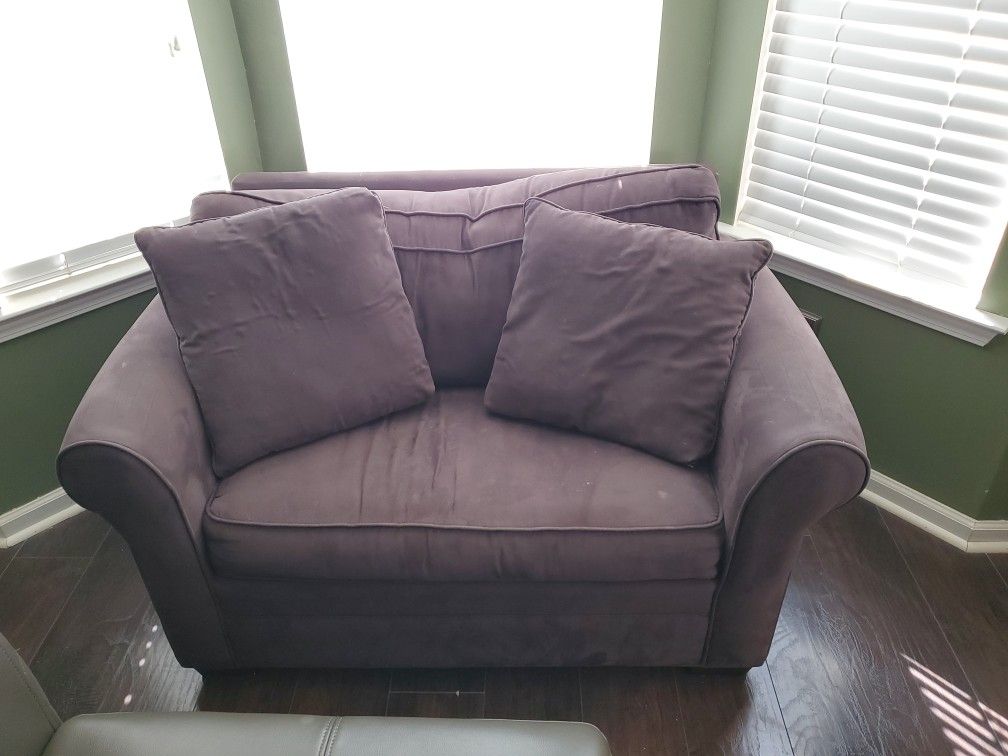 Cindy Crawford Home Bellingham Slate Sleeper Chair