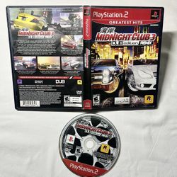 PS2 PLAYSTATION MIDNIGHT CLUB 3 DUB EDITION REMIX GH GREATEST HITS CIB COMPLETE SONY