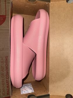 32 Degrees Cool Cushion Slide Sandals Women’s XL 11-12 Men’s 9-10 Pink NEW
