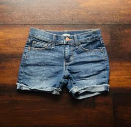 Little Girls Clothes Old Navy Denim Jean Shorts Size 8 Fits 7/8