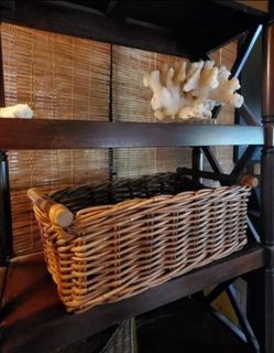 Chunky Rattan Basket