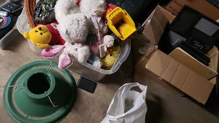 Pots pans kids toys and picture frames !!