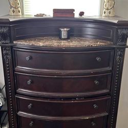 Faux Marble Dressers