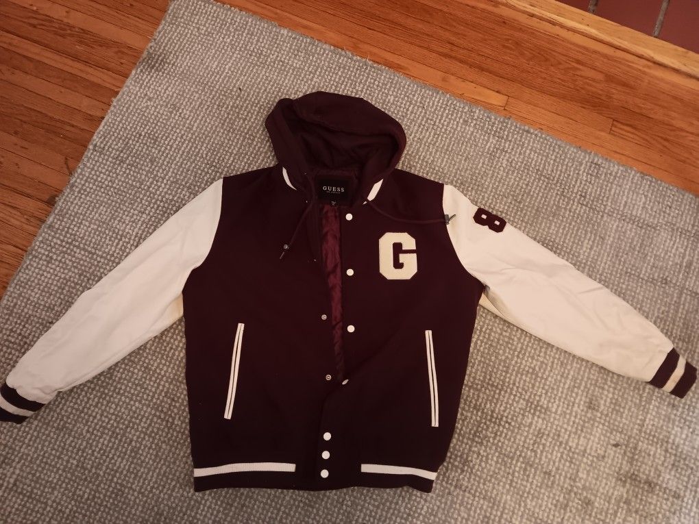 Men's Guess Leather Jacket 