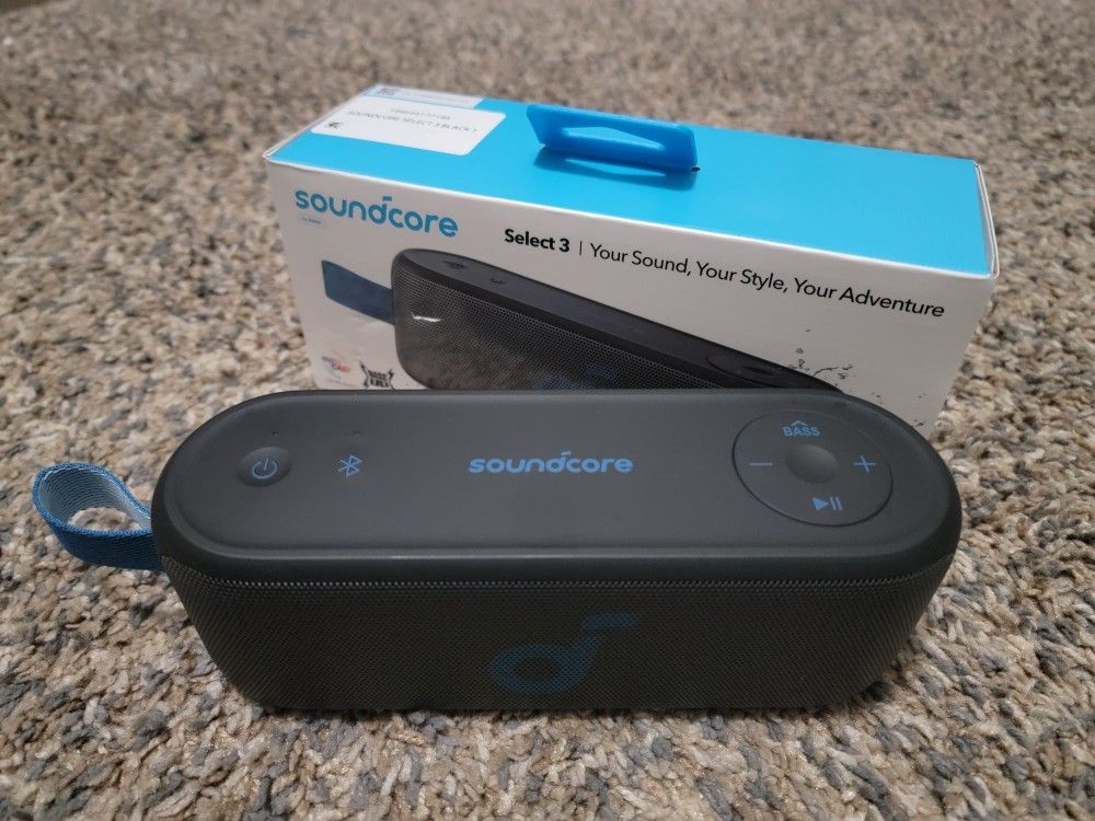 Soundcore Select 3 Waterproof Bluetooth Speaker