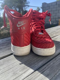Air Force 1 Red Woven