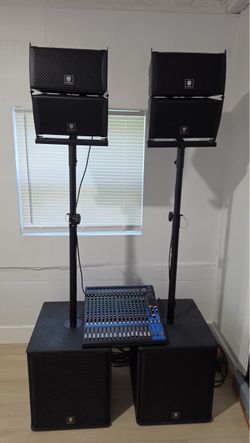 Speaker and consola Yamaha