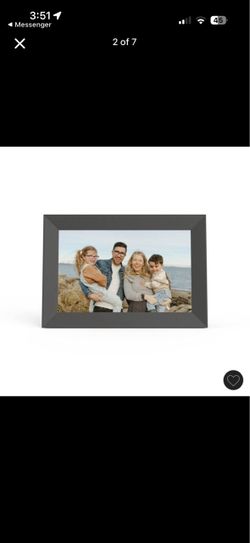 Carver Aura Digital Frame New in Box