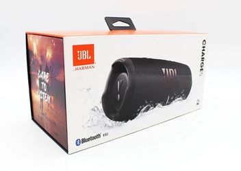 JBL Charge 5 Wi-Fi SE Portable Waterproof Bluetooth Speaker Black NIB