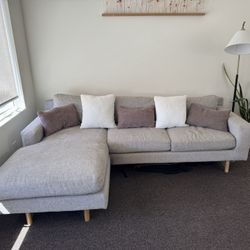 West Elm Sectional Couch 