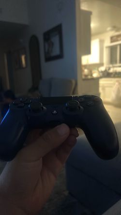 Blue ps4 controller