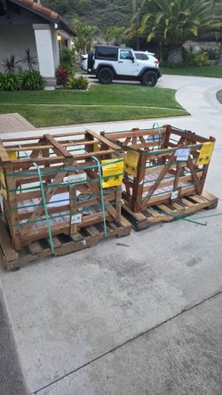 2 Free Wooden Crates and Boxes