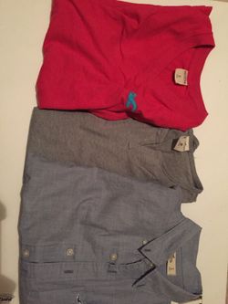Hollister S 3pk shirts