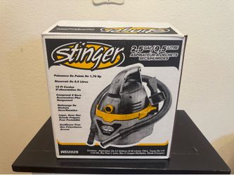 Like New Stinger Wet & Dry Vacuum and Blower - corded