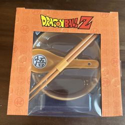 Dragonball Z Ramen Set Bowl Spoon And Chopsticks 