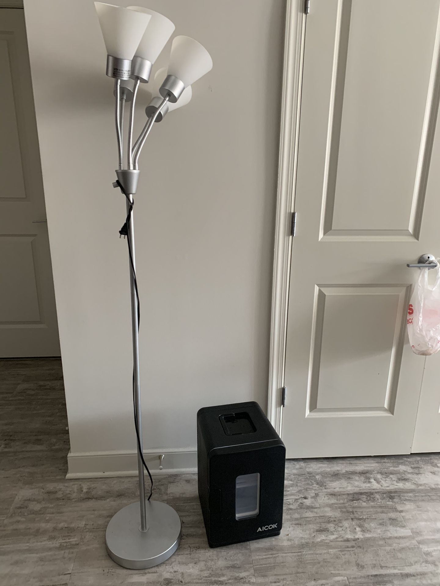 Lamp and cooler fridge