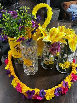 Rapunzel center piece