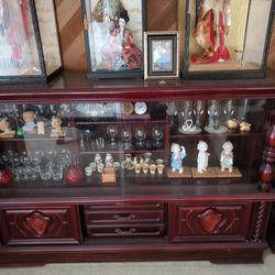 Asian curio cabinet antique Allwood
