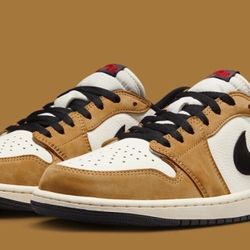 Nike Air Jordan 1 Low OG Shoe Rookie of the Year Brown Sail CZ0790-107 Men's NEW