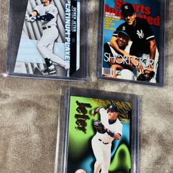 Derek Jeter L0T(8) With Rookie YANKEES