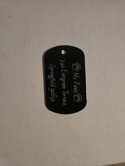 Custom animal tags