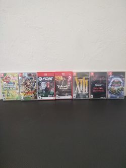 Switch and Switch 2 Games
