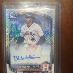 Baseball Auto Card