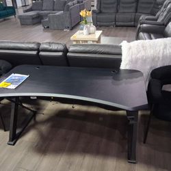 DPS VIDEOGAME DESK WITH REMOTE HOLDER & CUP HOLDER