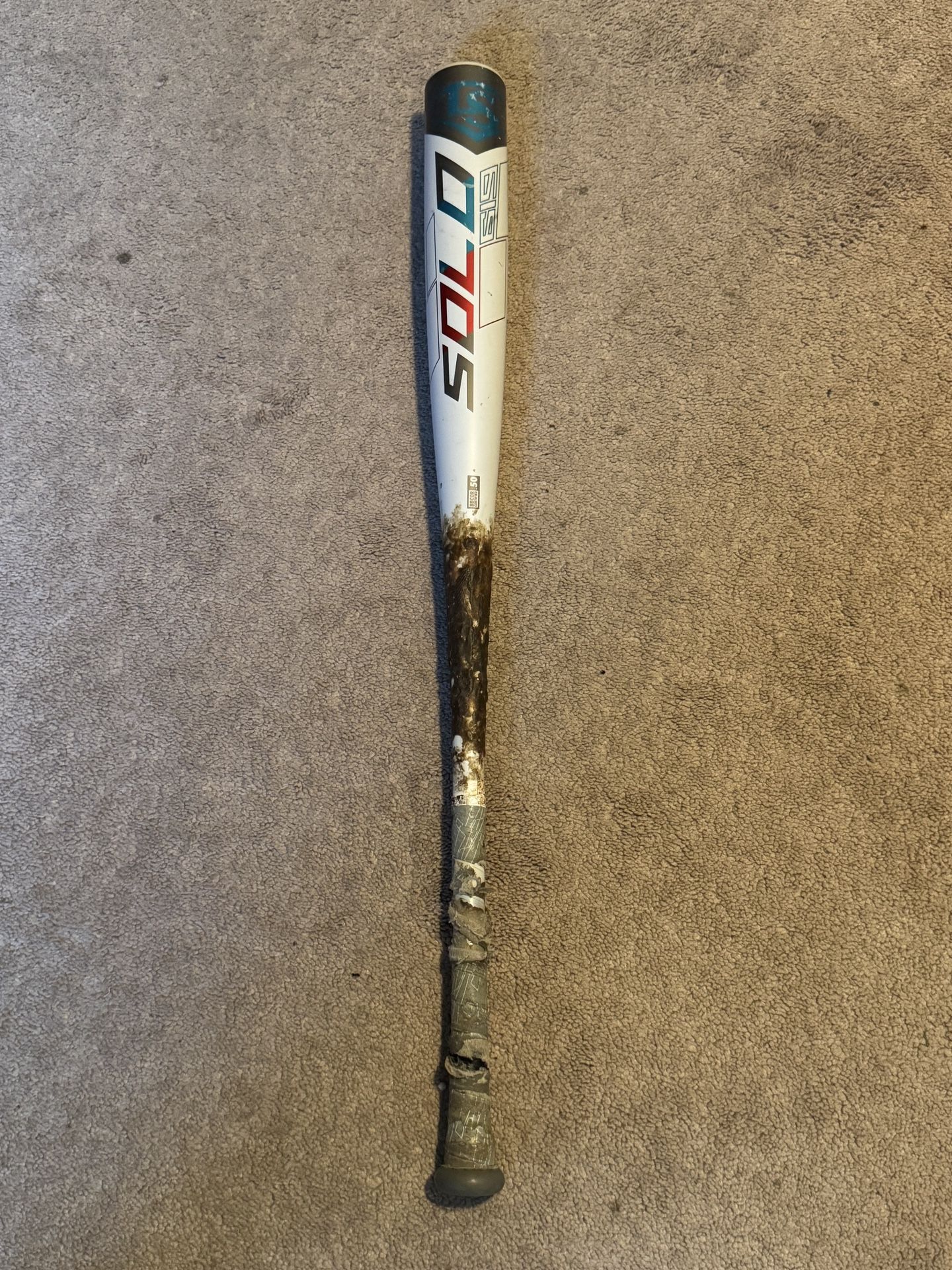 Louisville Slugger Solo 619 33 in” BBCOR Baseball Bat (Used)