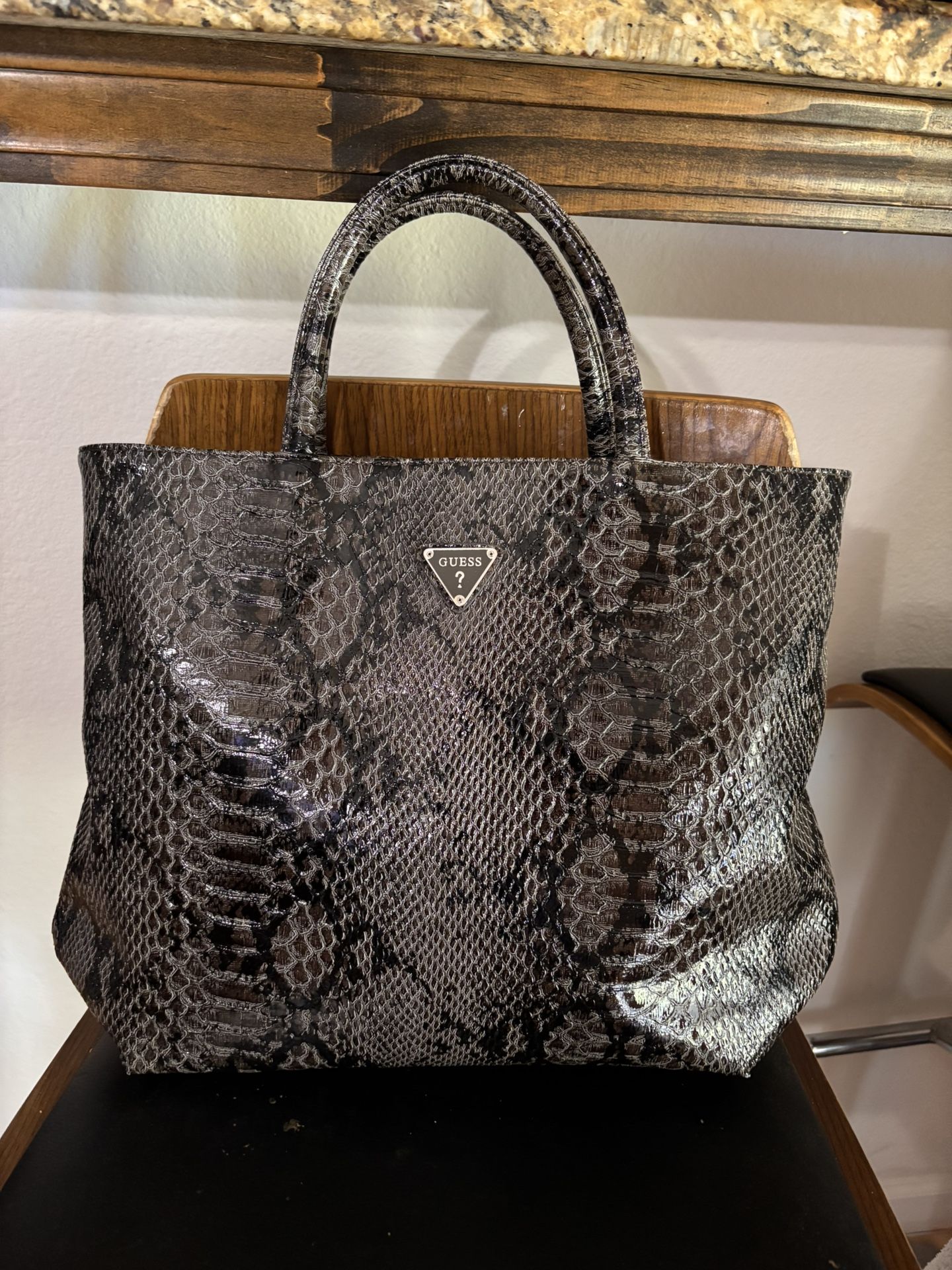 Guess Snakeskin Purse