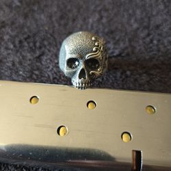 David Yurman Wave Skull Ring