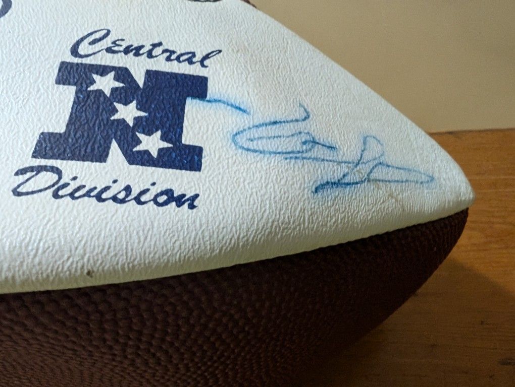 Walter Payton Autographed Football