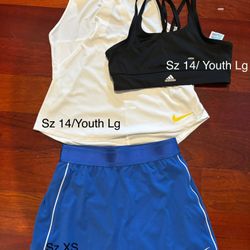 Tennis gear- Nike, Adidas - Wo XS 
