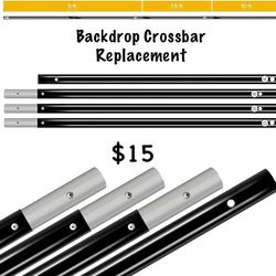 Backdrop Stand Crossbar Replacement Adjustable 5 ft. - 10 ft. 