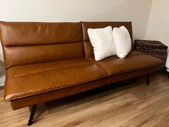 Leather couch