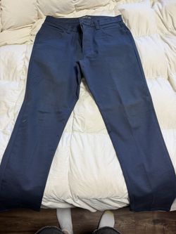 Mens Dress Pants Dark Blue 32x32