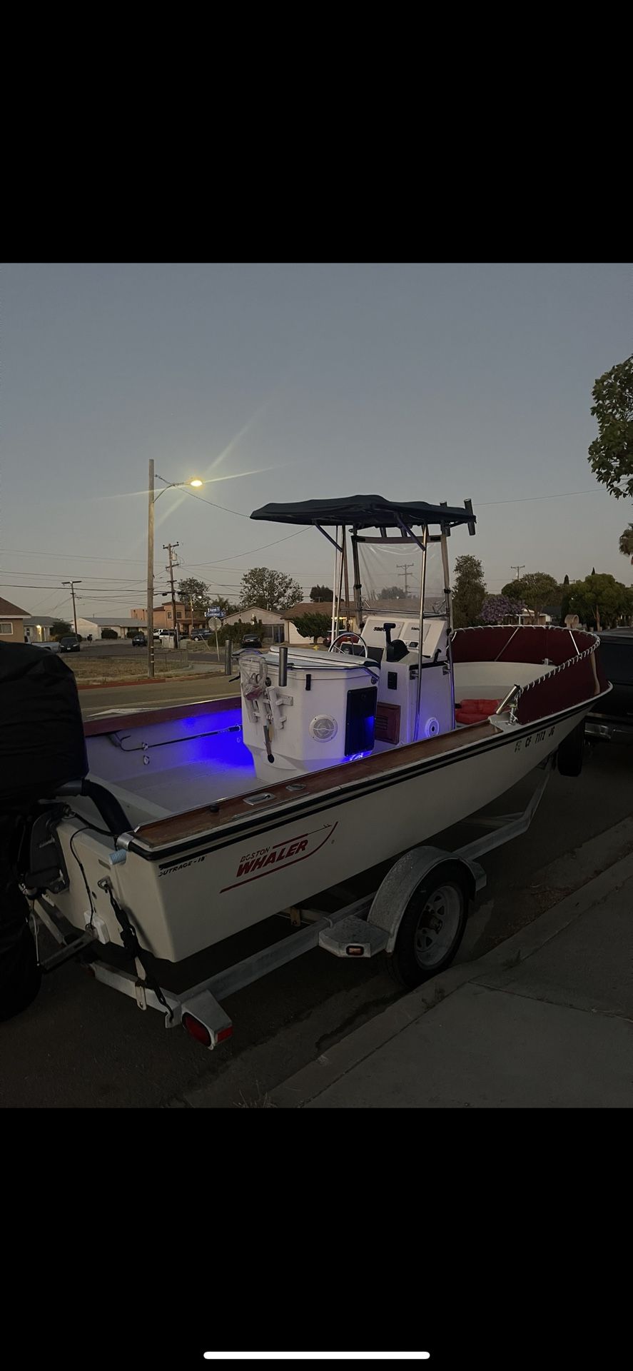 Boston Whaler Outrage With Honda 130