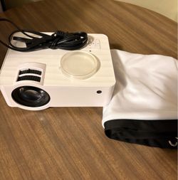 Topvision Projector 1080p with 100” Projector Screen