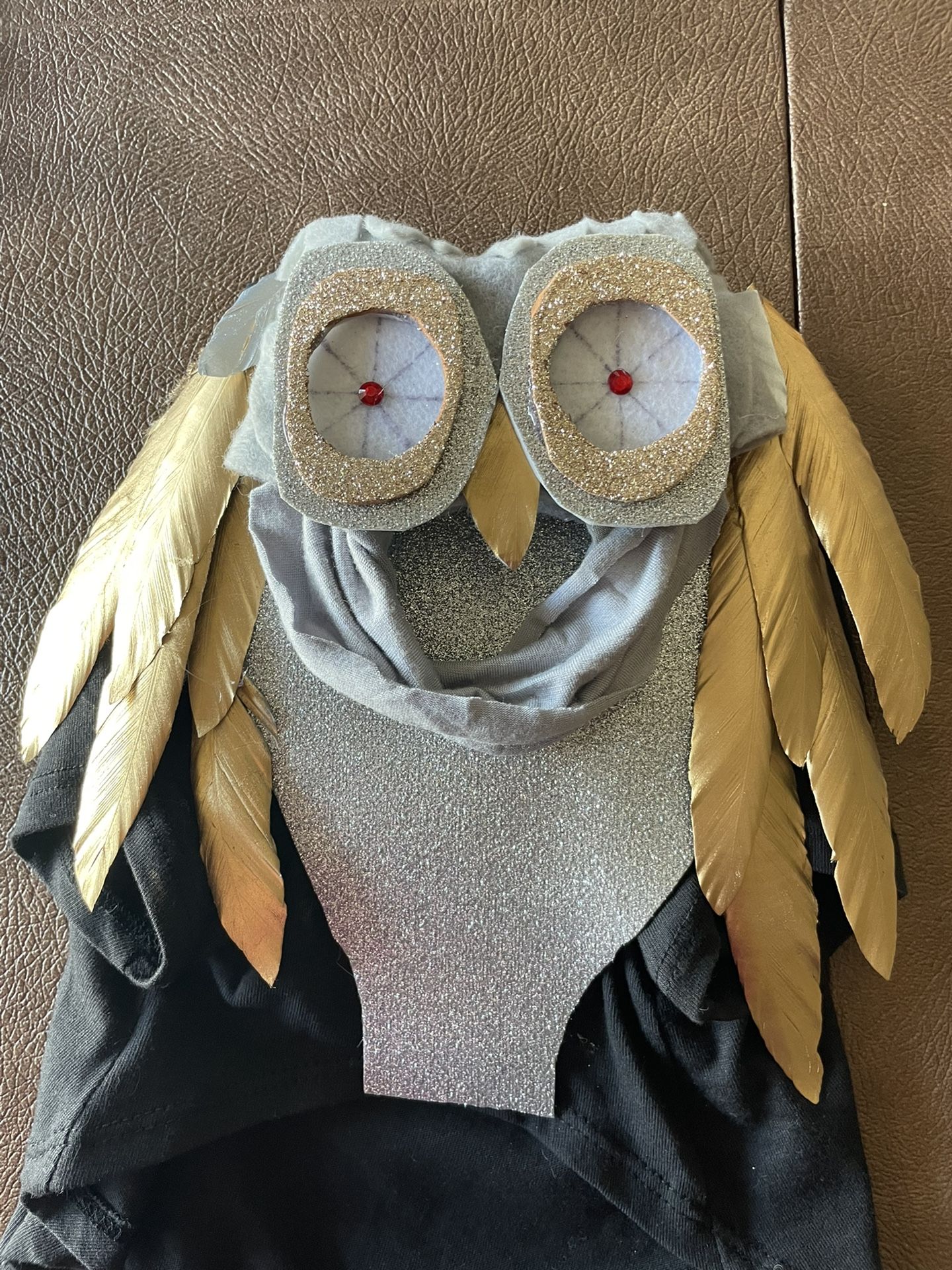 Handmade Clash Of The Titans Owl BUBO Dog Costume Small