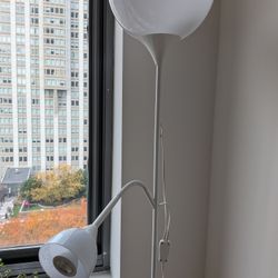 Floor uplight/reading lamp, white | by IKEA of Sweden