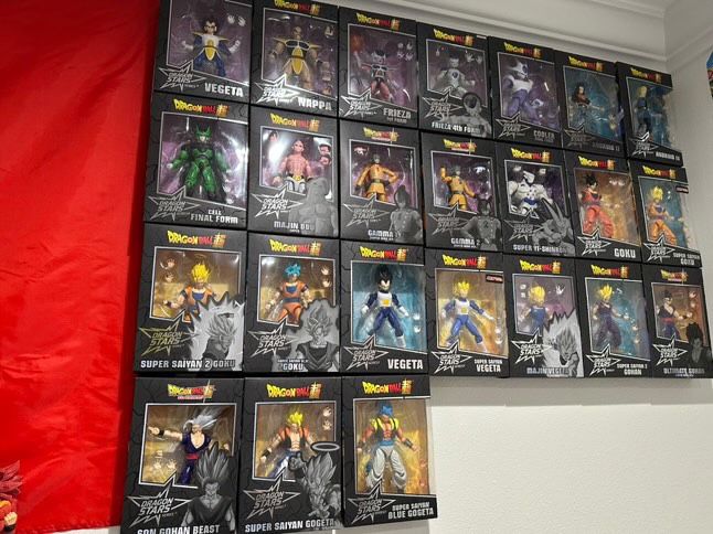 Dragon Ball action figures/Figuras de acción de Dragon Ball