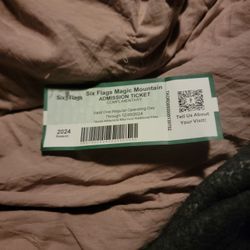 six flags ticket