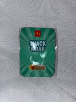 McDonald's Snack Wrap 2 Pins