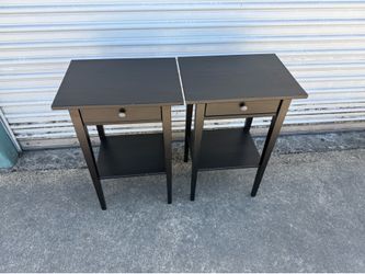 IKEA Nigthstands Black