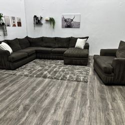 Gray Sectional Couch - Free Delivery 