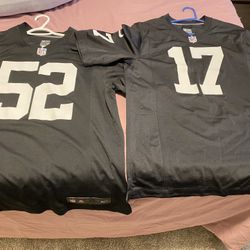 Raiders & Saints Jerseys