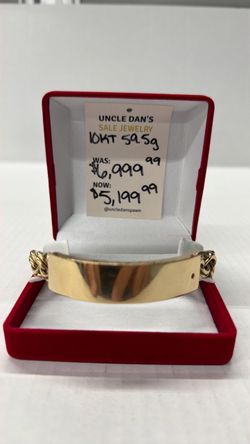 Chino bracelet 10k yg gold 59.5 grams