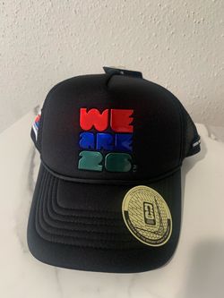 BRAND NEW OFFICIAL FIFA - CAN MEX USA - We Are 26 Black Trucker Hat