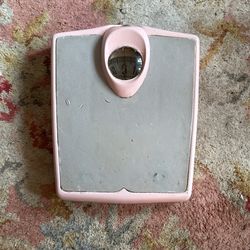 Extremely Heavy Vintage Pink Scale 